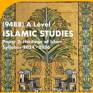 Paper 3: 9488 Cambridge A Level Islamic Studies PDF